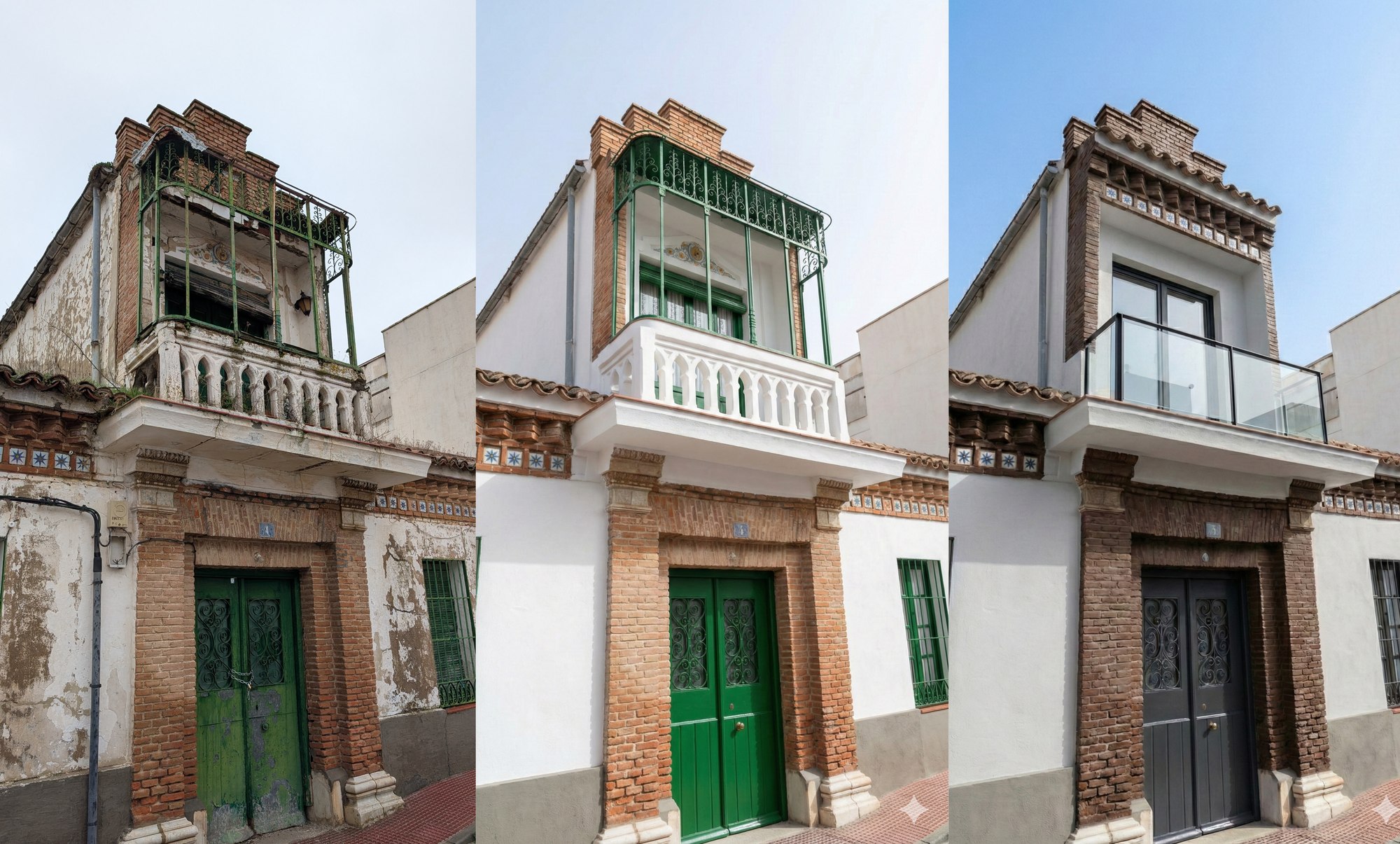 Simulación de reforma de una casa de pueblo en Loeches