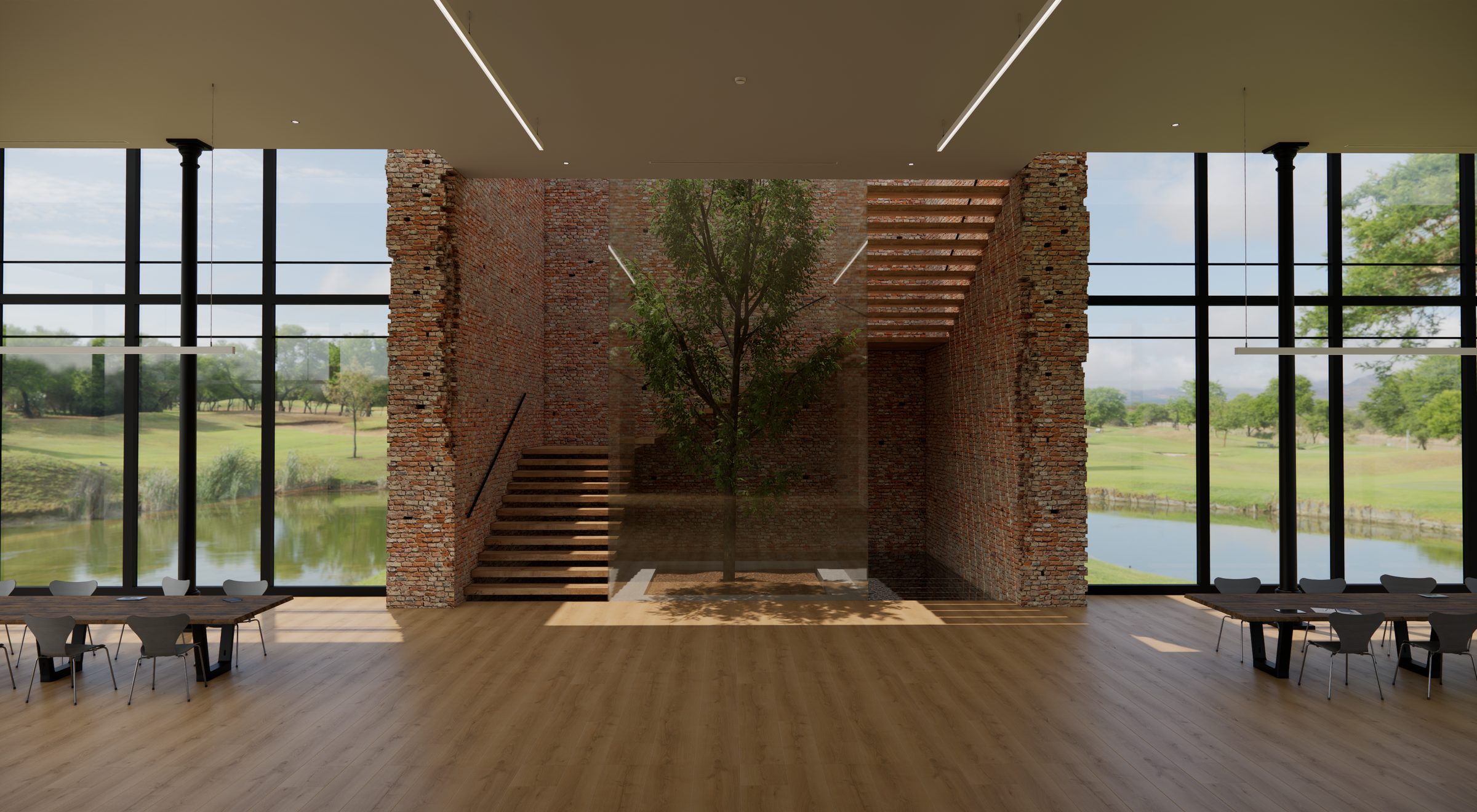 Biblioteca en Fábrica Rehabilitada