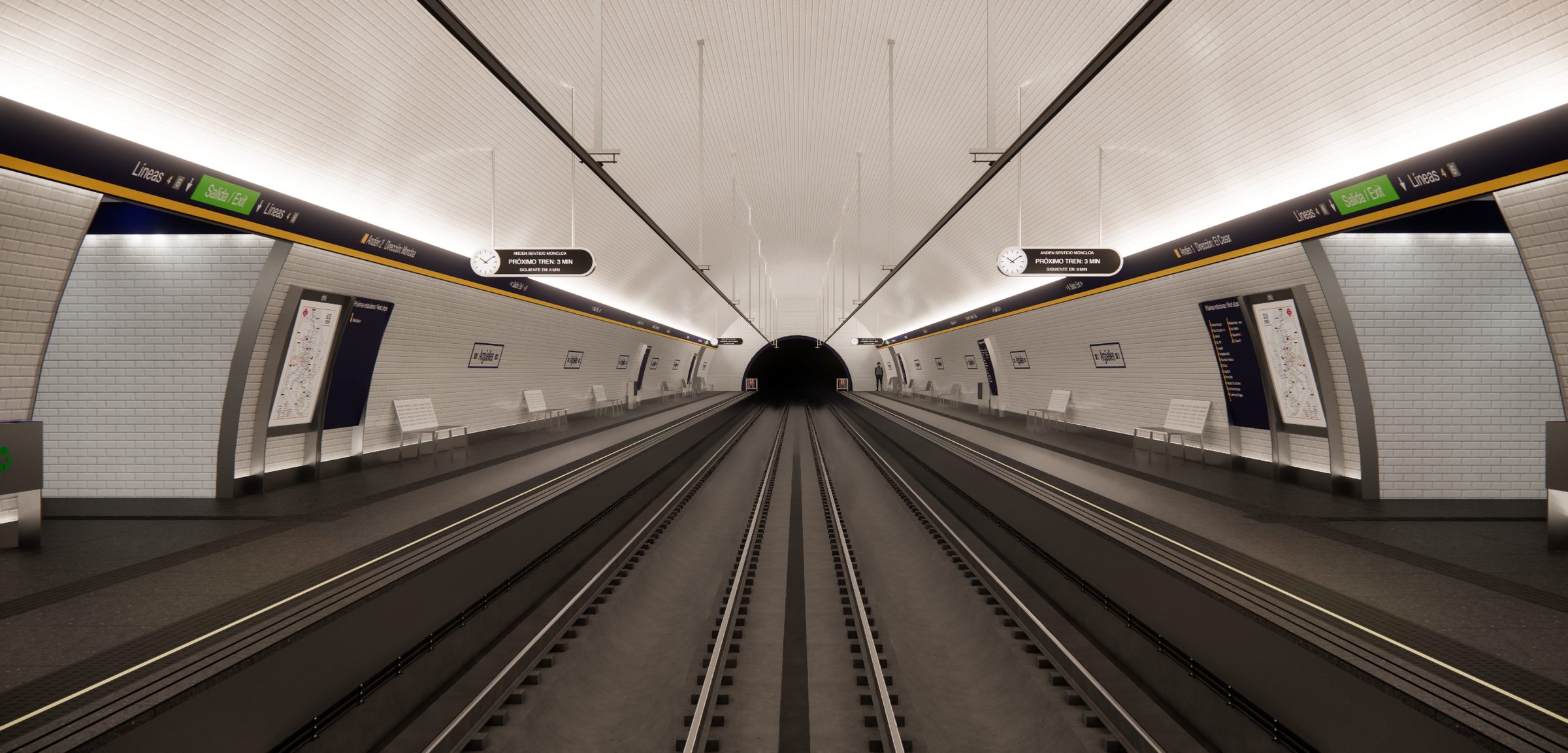 Estación de Metro Madrid