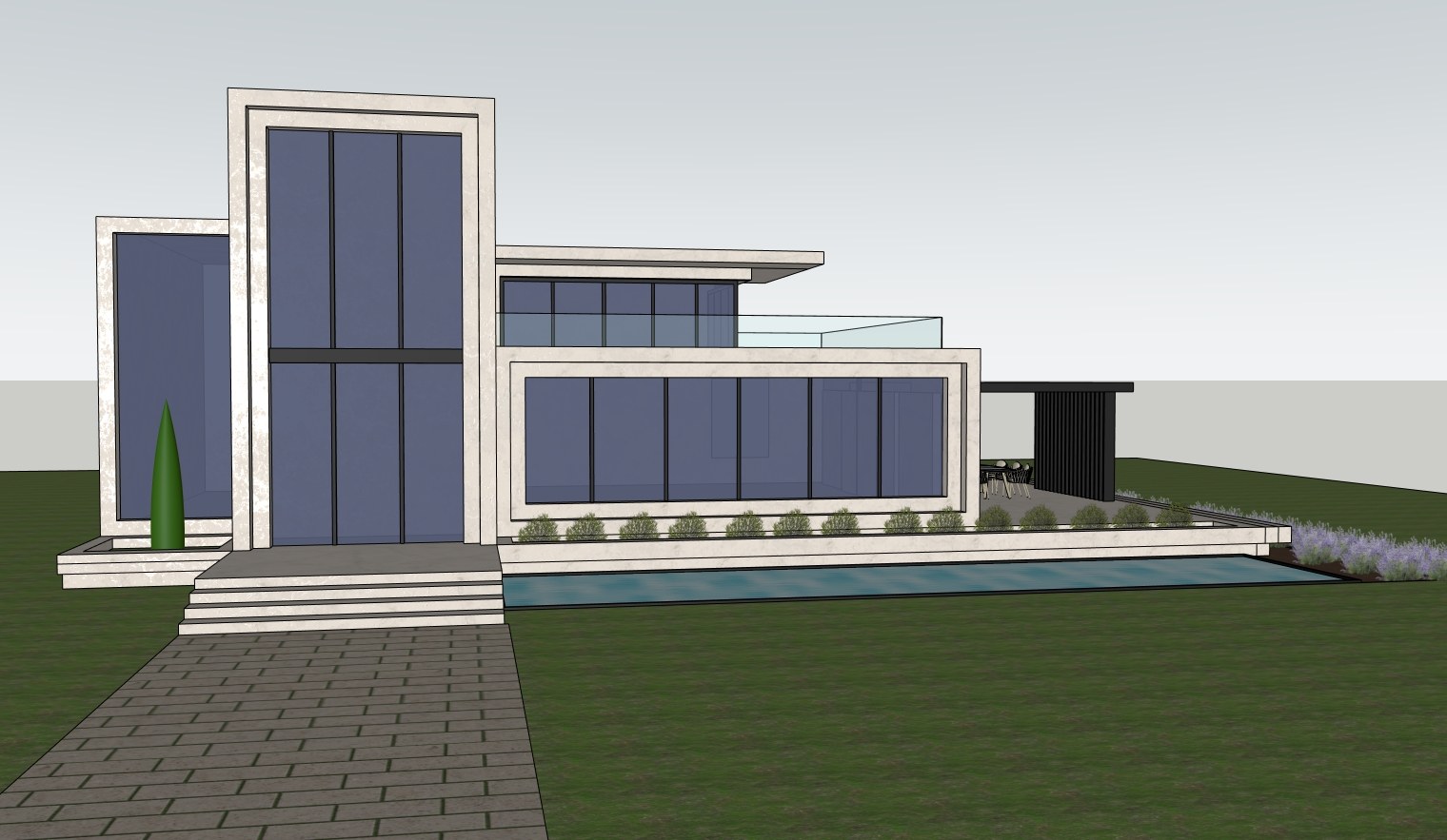 Boceto en SketchUp
